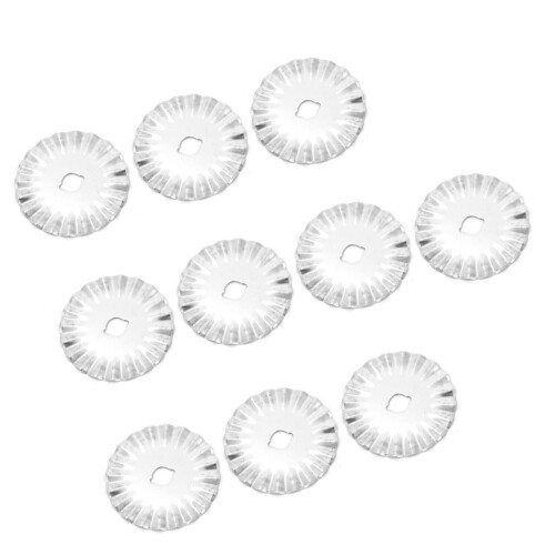 10pcs 45mm Rotary Cutter Pinking Blades for 2