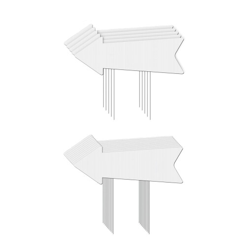 Multipurpose Yard Plaque Without Tool  Stable Ground-10 pieces 1