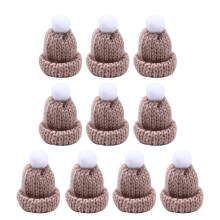 Bundle of 10 Mini Knitted Hats Clothing Accessories DIY-16
