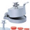 Strong Aluminum Hamburger Maker Tool Modifiable Patty Former 6