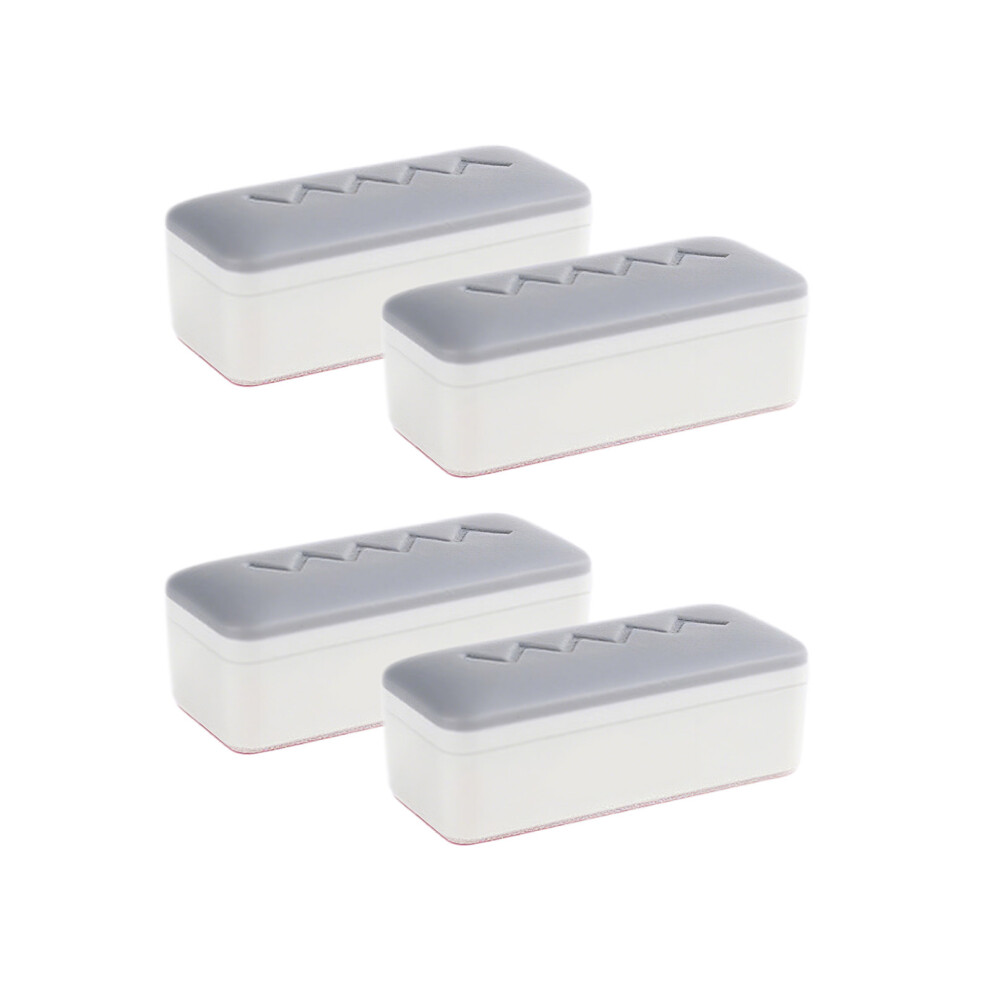 4pcs Toilet Cover Spacers Quick-Square Increase height