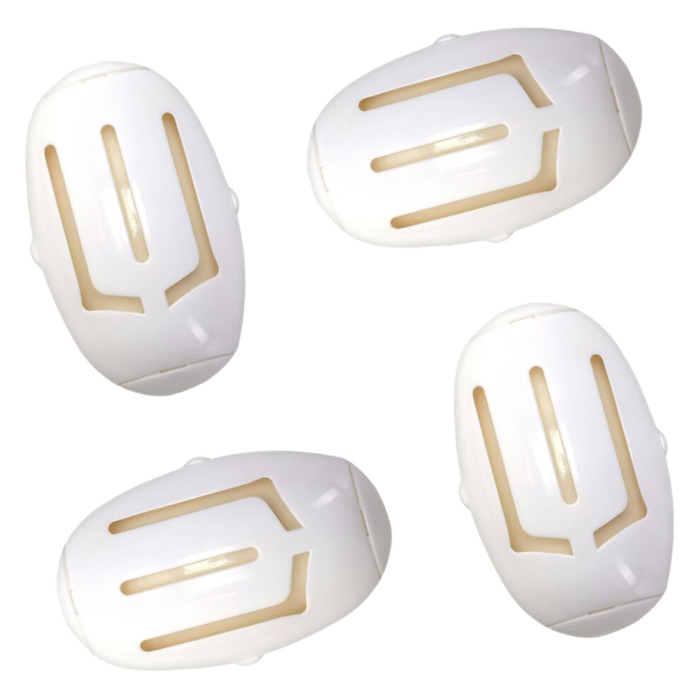 4Pcs Multipurpose Lint Removers Reusable Rollers-White Beige 7695000012066