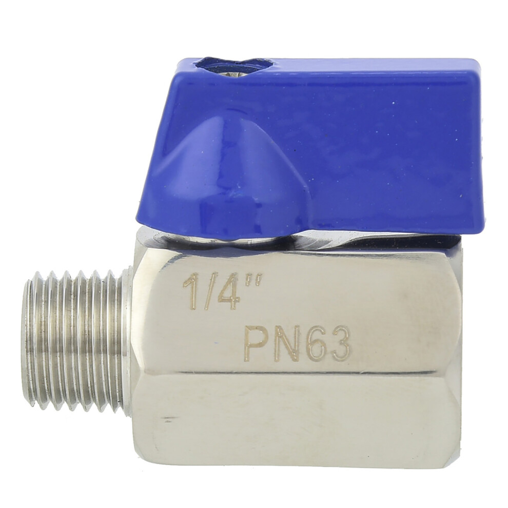Stainless Steel BSPP Male Female 2 Way Shut off
