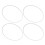 4PCS 20 Inch Wheel Rim Protector ABS Scratch Proof 10