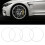 4PCS 20 Inch Wheel Rim Protector ABS Scratch Proof 11