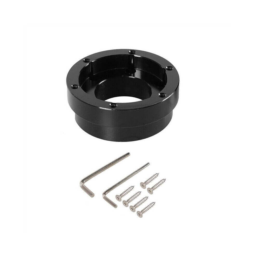 70Mm Wheel Adapter Plate Kit For Logitech G29 G920 G923 Steering Wheel, Compatible With Racing Simulators Black 6038364094803
