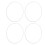 4PCS 20 Inch Wheel Rim Protector ABS Scratch Proof 7