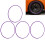 4PCS 21 Inch Wheel Rim Protectors Scratch Proof 12