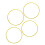 4pcs Wheel Rim Protector Curb Rash Prevention Self 4