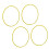 4pcs Wheel Rim Protector Curb Rash Prevention Self 6