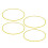 4pcs Wheel Rim Protector Curb Rash Prevention Self 3