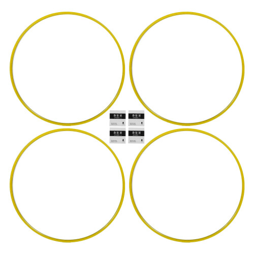 4pcs Wheel Rim Protector Curb Rash Prevention Self