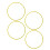 4pcs Wheel Rim Protector Curb Rash Prevention Self 7