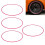 4pcs Wheel Rim Protector Curb Rash Prevention Self 12