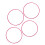 4pcs Wheel Rim Protector Curb Rash Prevention Self 4
