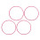 4pcs Wheel Rim Protector Curb Rash Prevention Self 2