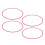 4pcs Wheel Rim Protector Curb Rash Prevention Self 3