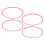 4pcs Wheel Rim Protector Curb Rash Prevention Self 8
