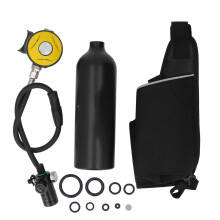 1L Scuba Tank Oxygen Cylinder Set Diving Tank Kit