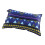 Inflatable Camp Pillow for Travel, Compact Ethnic Style, Comfortable Multi-Function Sleep Support for Camping, Car, Office 1
