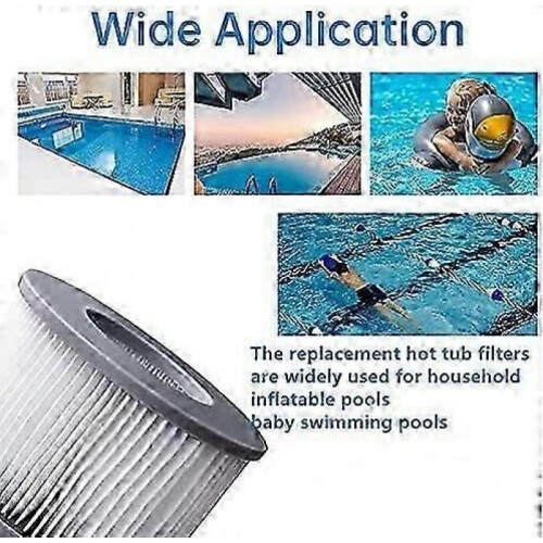 Replacement Filters for Mspa Filter Cartridge, for Underwater and Hot Spa 2