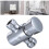 Delay Shower Valve, Brass Shower Head Flow Control Valve, Shower Water Flow 4
