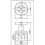 Shower Shut Off Valve,Water Flow Control Valve Straight Replacement Part 2