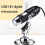 Lab Microscope Accessories 500-1600X Portable Handheld Digital Microscope with 1000X Magnification and USB Connectivity 2