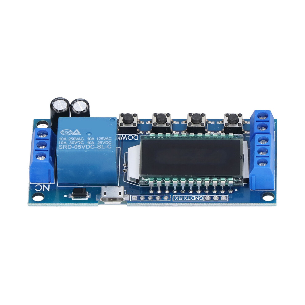 Relay Module LCD Delay Power Failure Cyclic Timing