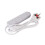 Electric Uk Plug Socket 3m Extension Lead Cable 13a Outlets Home Use Office 1