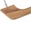 Teak Handrail 12 Inch Single Loop Handle Ergonomic 15