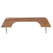 Teak Handrail 12 Inch Single Loop Handle Ergonomic