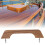 Teak Handrail 12 Inch Single Loop Handle Ergonomic 11