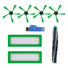 Replacement Parts Main Brush Side Brushes Filters for Vorwerk Kobold Vr200 Vr300 Robot Vacuum Cleaner Accessories