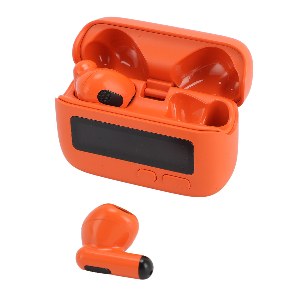 Wireless Bluetooth 5.2 Earbuds With Enc Noise Cancelling, 200Mah Charging Case, Orange 9441346363496