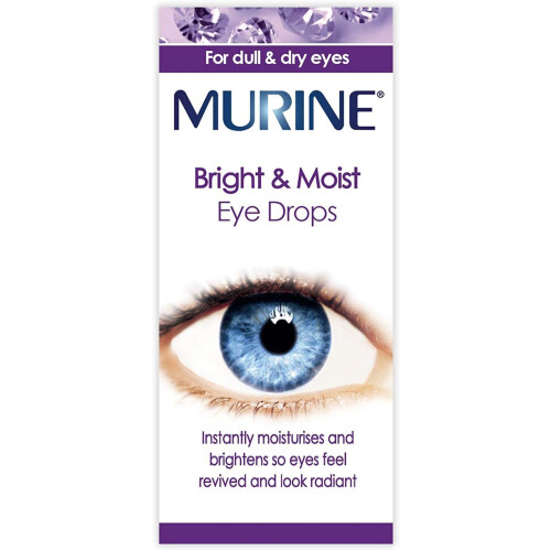 Murine Bright & Moist 15ml (2 Pack)