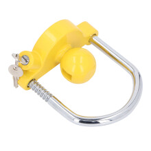Trailer Hitch Ball Lock TYTCS02, 13mm U Shaped Steel Rod, Aluminum Alloy