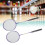 2 Pcs Badminton Racket Ferroalloy Skidproof Handle 12