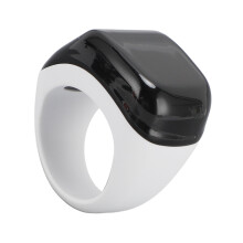 Smart Finger Counter for Muslims, 0.42in OLED, 50mAh, White