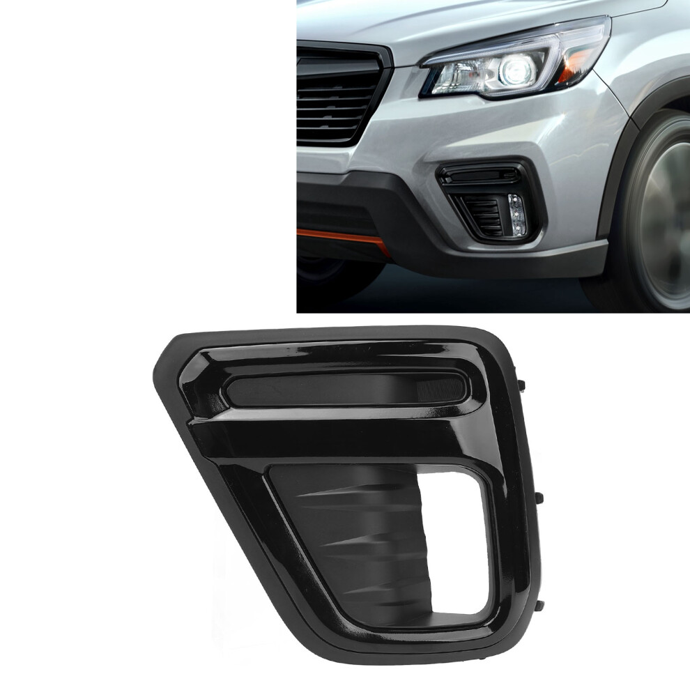 Gloss Front Fog Cover For Forester Sk 2019-2021 Black/Light 8441346365071