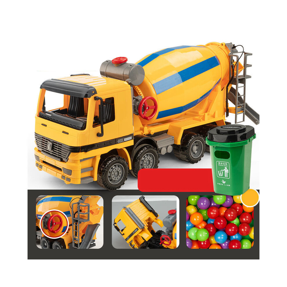 Cement Truck Mixer Toy Simulation Model Oversized