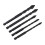 5PCS Masonry Drill Bits Set 6mm-12mm Cemented Carbide, 1/4" Hex 8