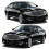 5 Pieces Reflective Stripe Vinyl Car Side Sticker 5