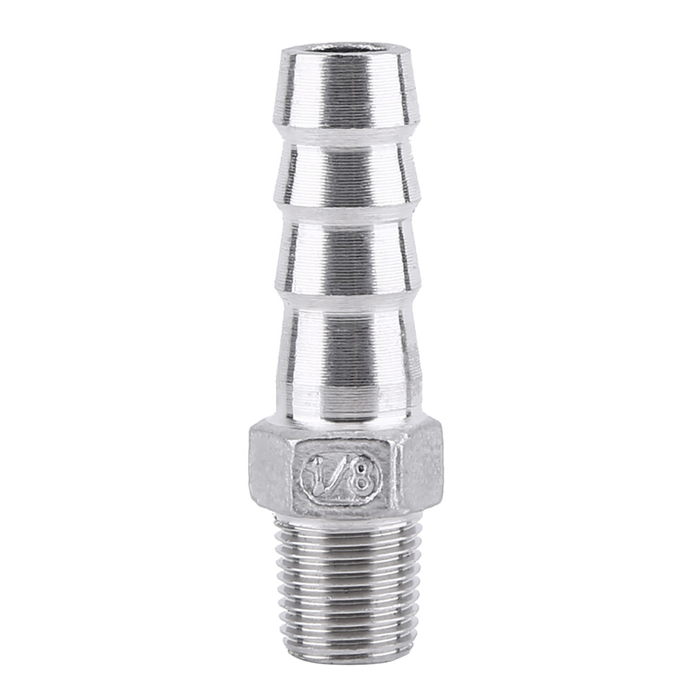Stainless Steel Male Thread Pipe Fitting Barb Hose