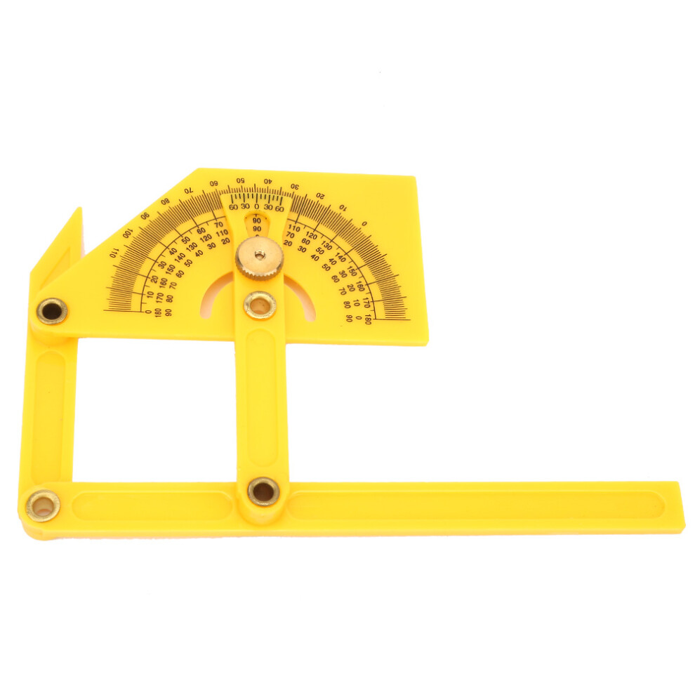 Plastic 180 Degree Pointer Protractor Angle Ruler
