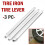 3PCS 11.81In Galvanized Type Auto Motorbike Tyre 9