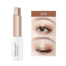 (A1145) Reverie Diary Eyeshadow Stick Pearlescent Matte Double Color Eye Shadow Pen Waterproof Gradient Eye Makeup Female Cosmetics