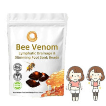 (1pack) 7/14/21PCS Diapason Bee Venom Lymphatic Drainage & Slimming Foot Soak Beads, Relief Relax