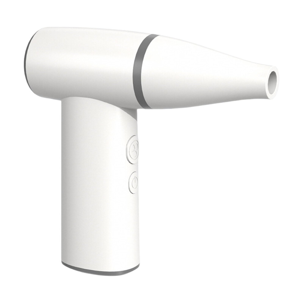 Fan Compressed Air Duster Cordless Electric Air Blower 4 Speed 100000Rpm 3300Mah Rechargeable White Fan 6038364095640