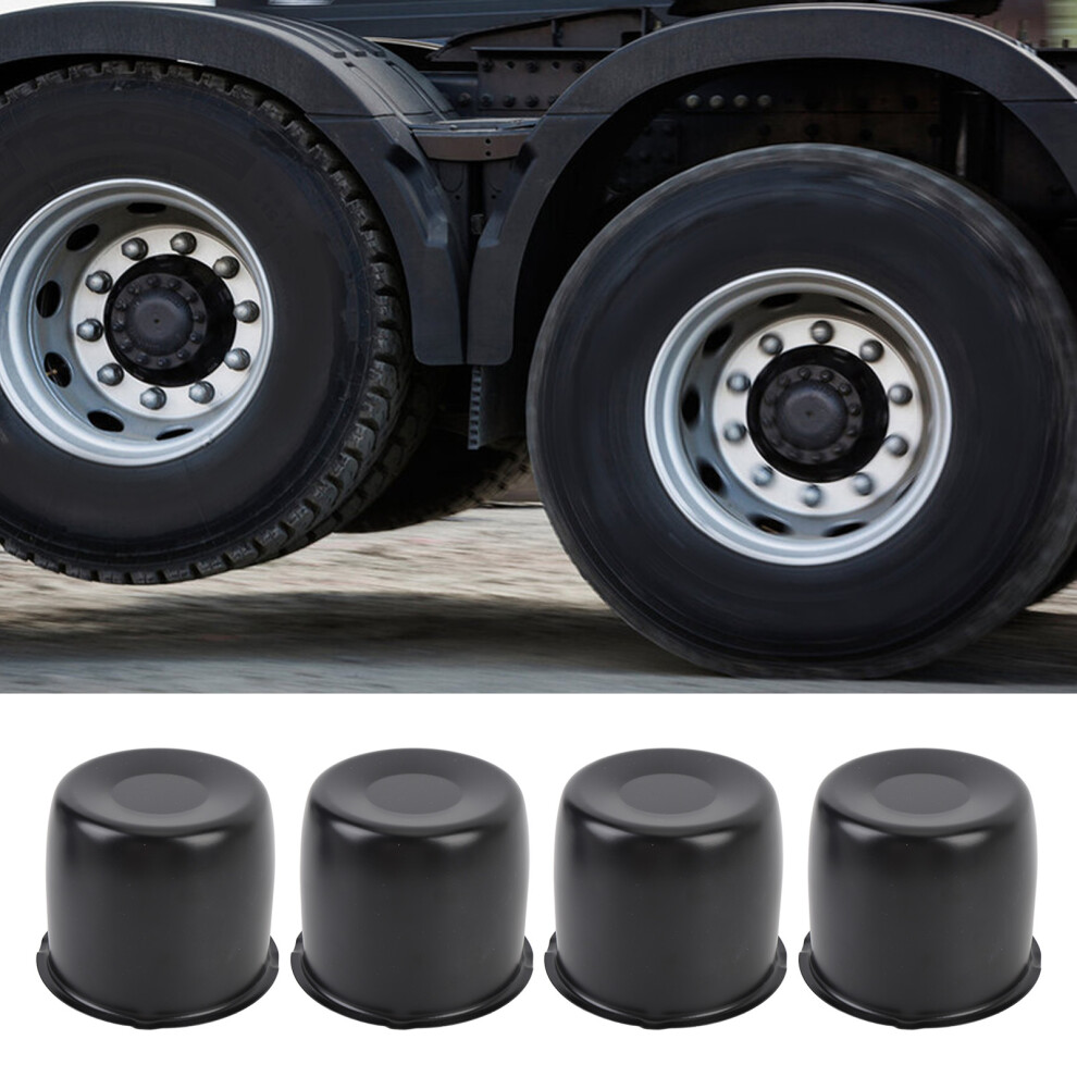 4Pcs Carbon Steel 4.25In Wheel Hub Caps For Suv Truck Trailer Wheels 8721346367504
